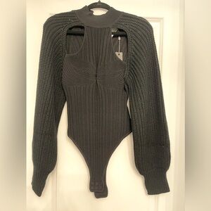 Brand new Maniere de Voir knit bodysuit.